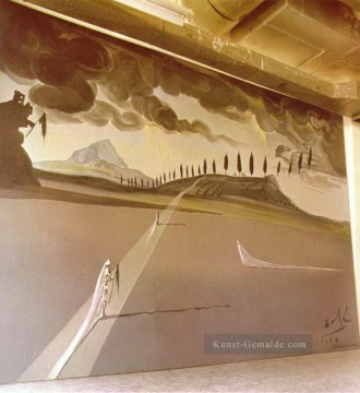 the architect don tiburcio perezy cuervo Ölbilder verkaufen - Kulisse für Don Juan Tenorio Salvador Dali